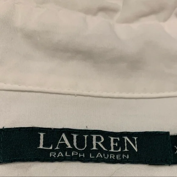 Ralph Lauren - Cotton Button Down Top - Sz XS - Picture 3 of 3